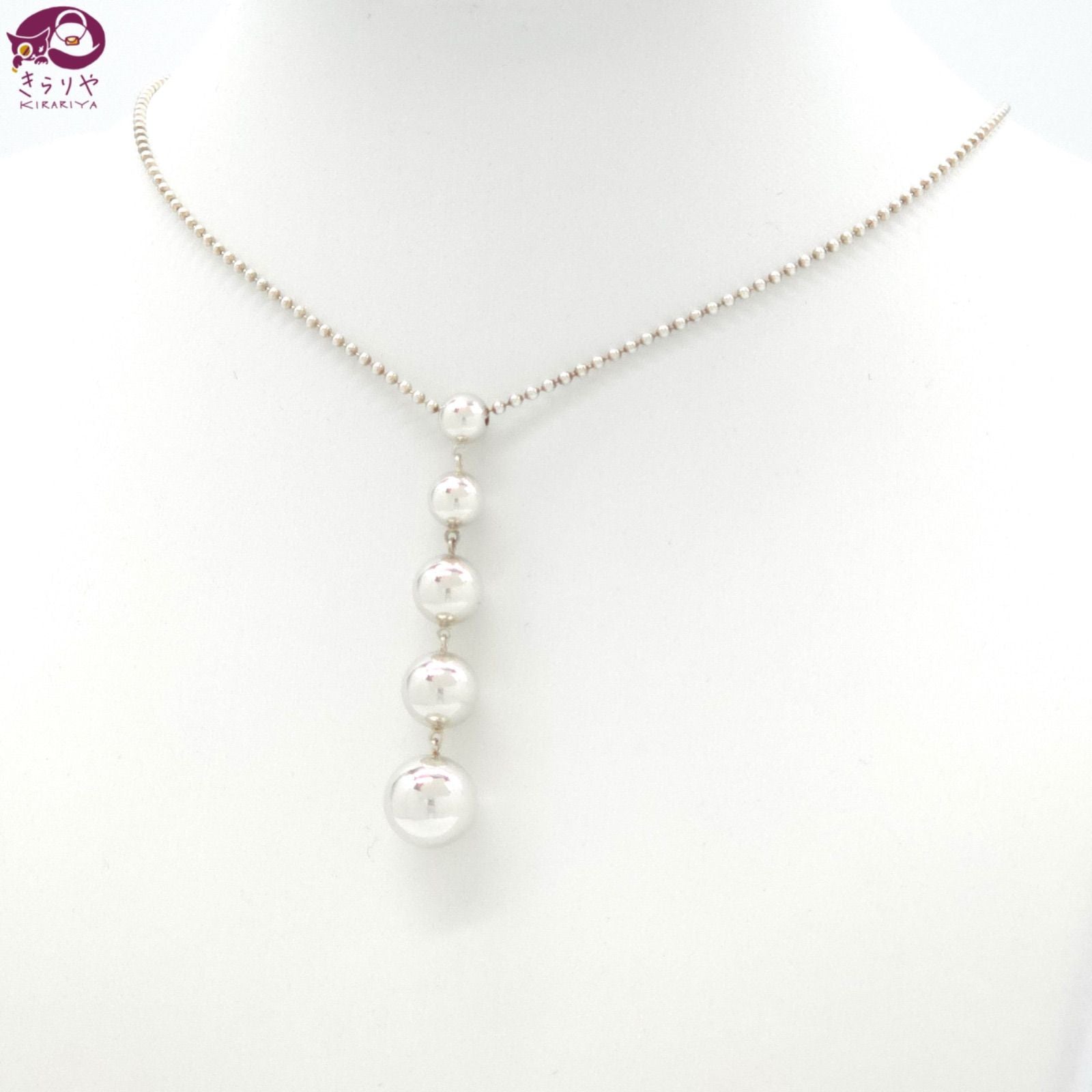Tiffany Necklace Tiffany&Co. 5 41 Sv925 7.44G