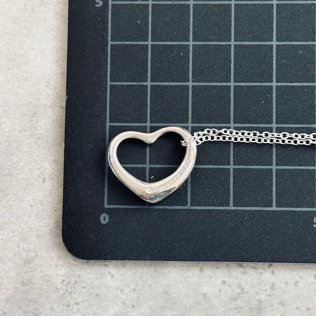 Tiffany Necklaces Sv925 Open Heart Necklace