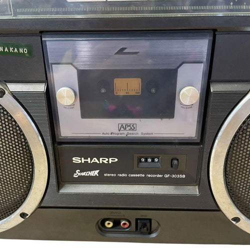 Sharp Radio And Boombox Gf-303Sb