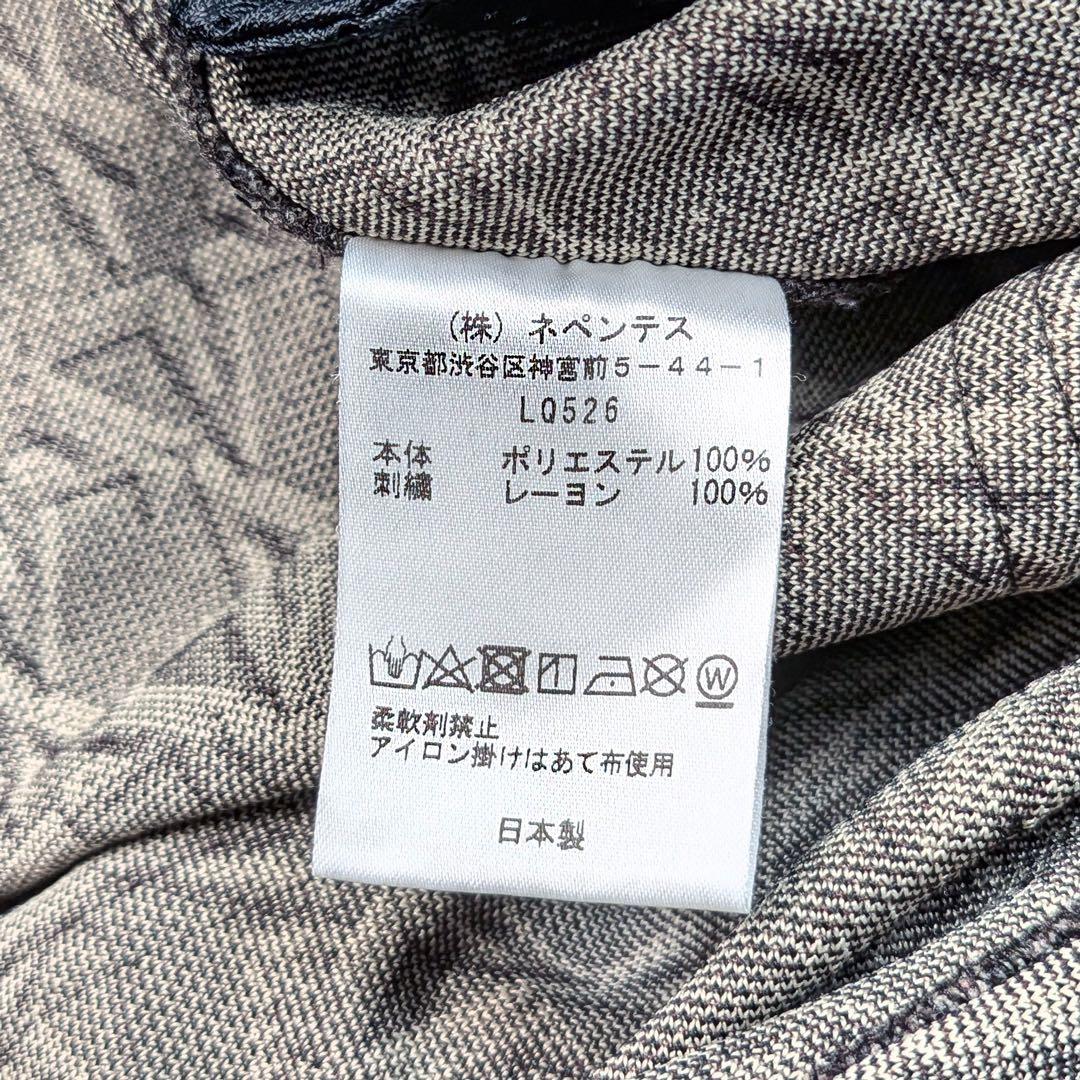Needles Wide Pants/Easy Pants Boot-Cut Jean Poly Jq
