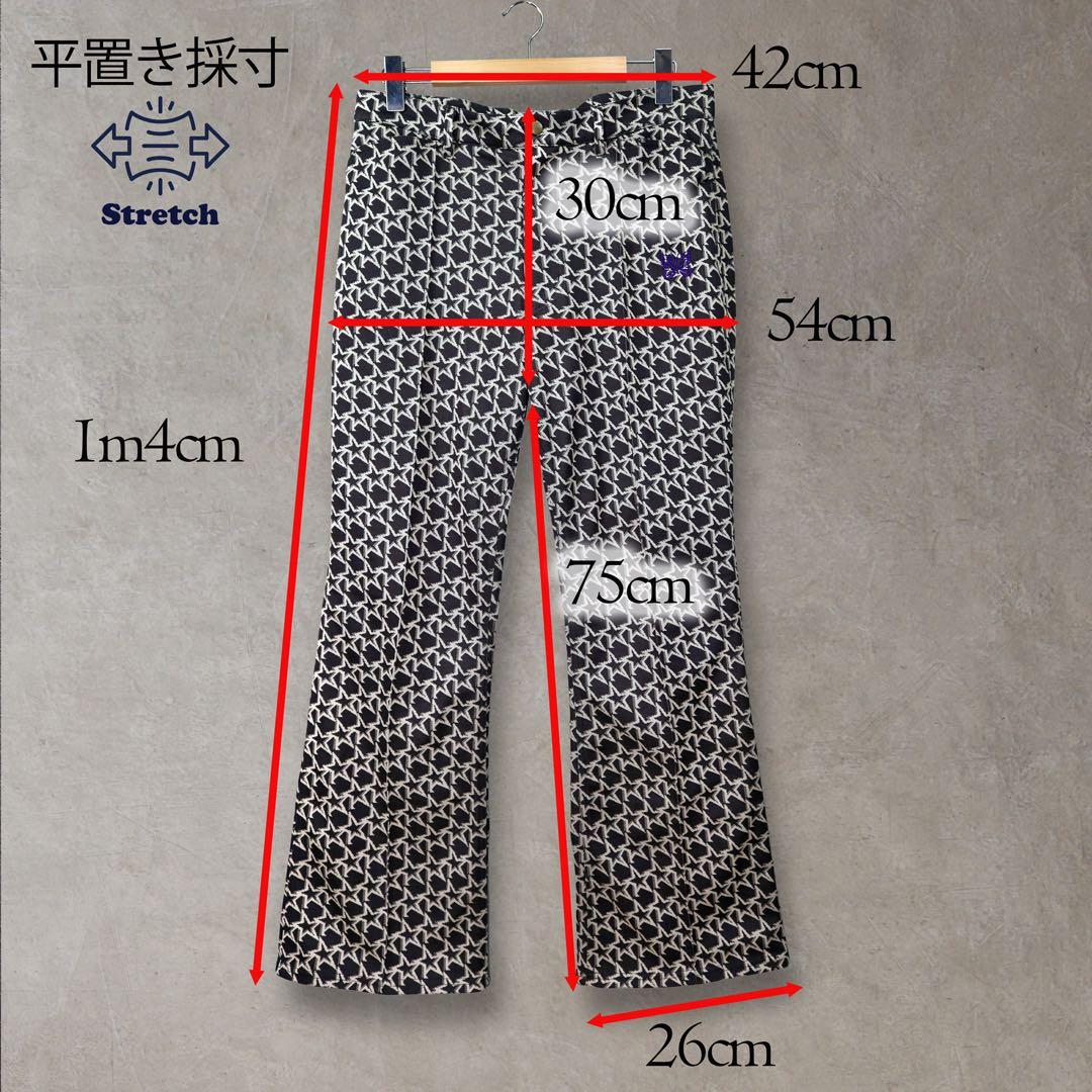 Needles Wide Pants/Easy Pants Boot-Cut Jean Poly Jq