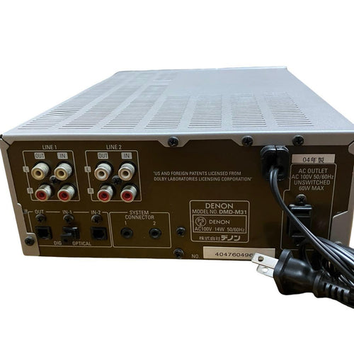 Denon Cd, Md Cassette Decks Dmd-M31