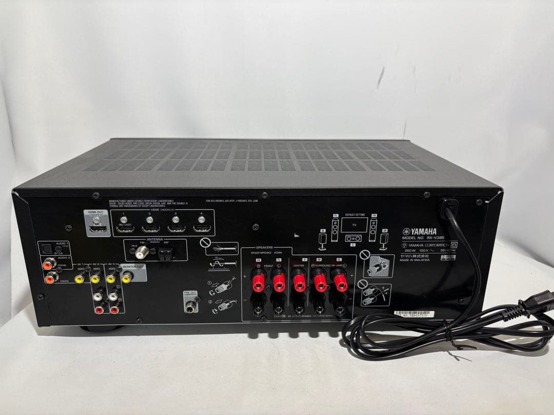 Yamaha Av Amplifiers Rx-V385 5.1