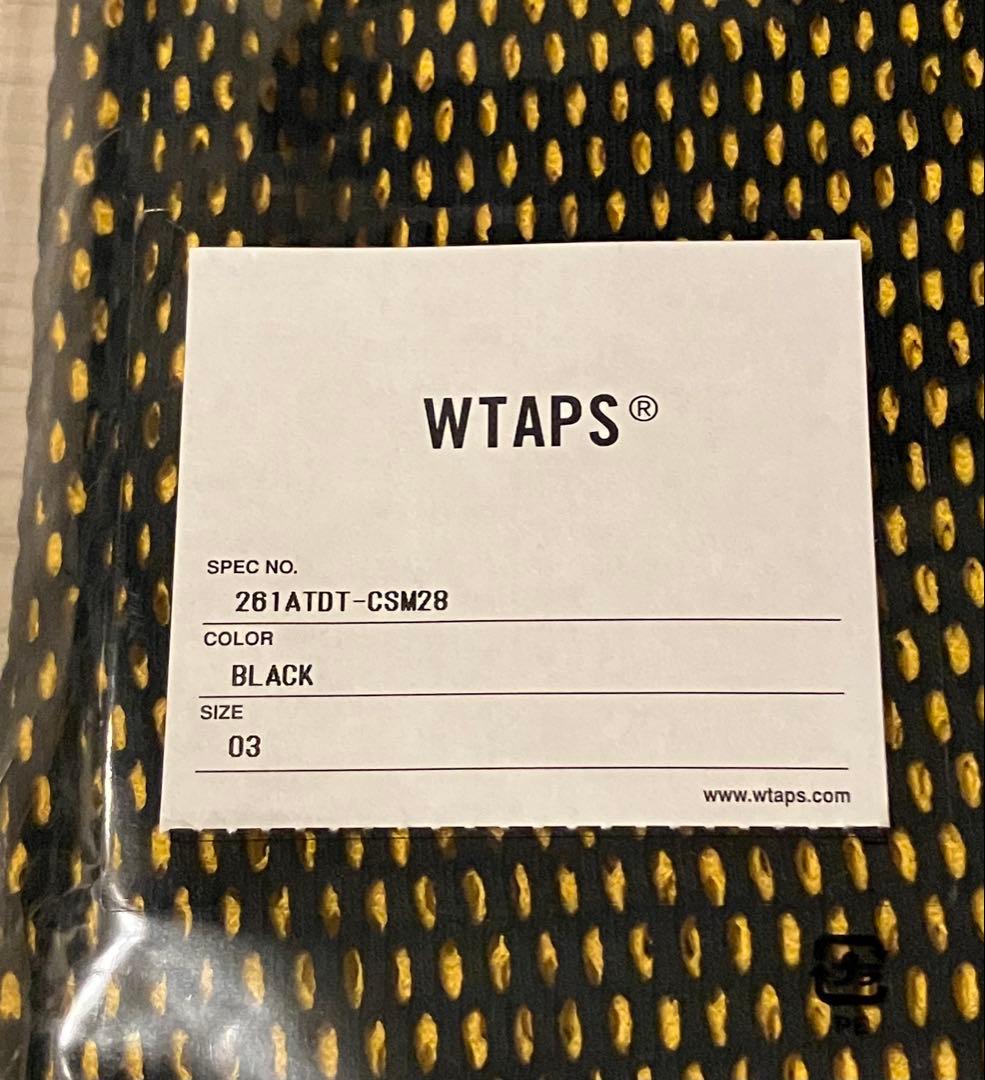 Wtaps T-Shirts Ssd Ss Cotton Black