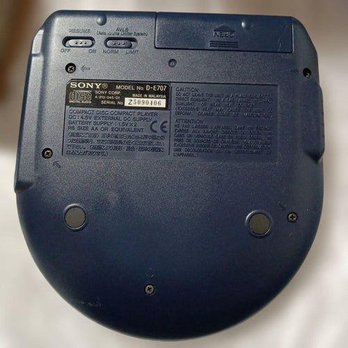 Sony Portable Cd Players D-E707