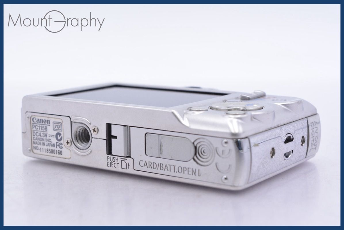 Compact Digital Camera Canon Ixy 60 3X #Mj9045