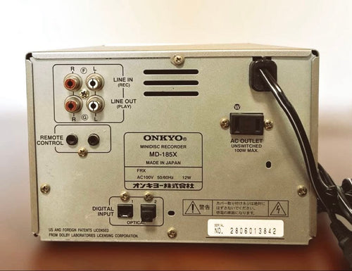 Onkyo Radios Stereos Md Md-185X