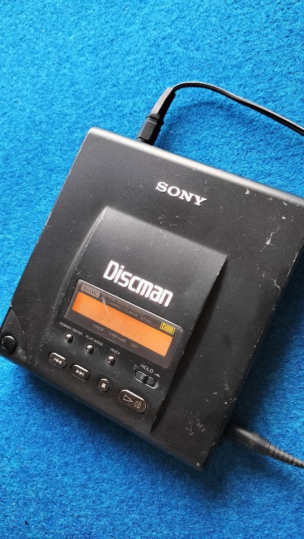Sony Portable Cd Player Diskman D-303