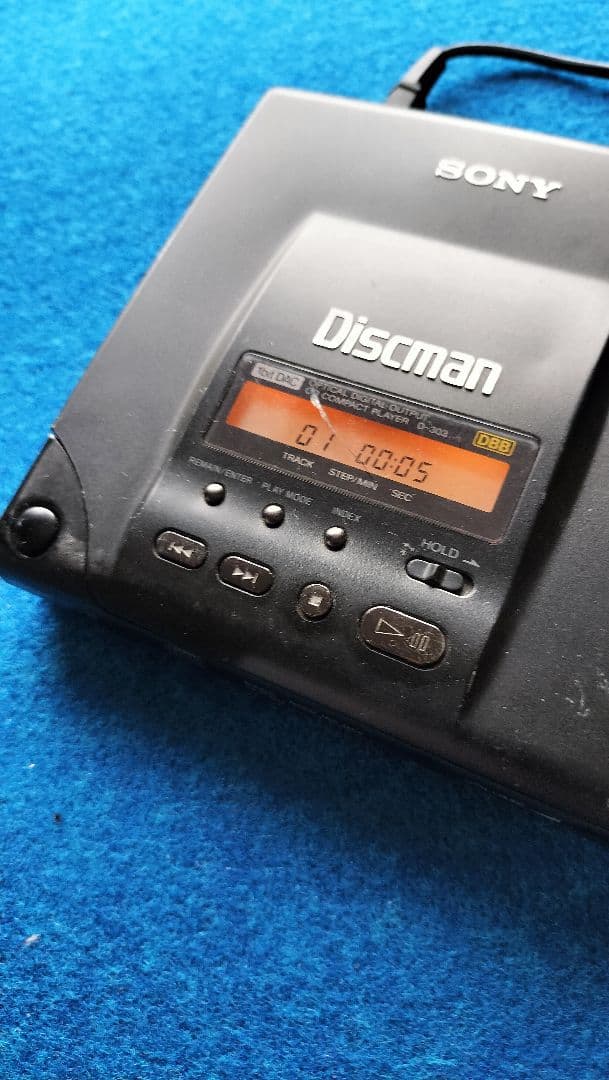 Sony Portable Cd Player Diskman D-303