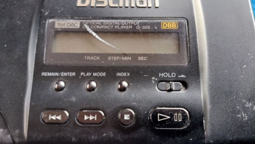 Sony Portable Cd Player Diskman D-303