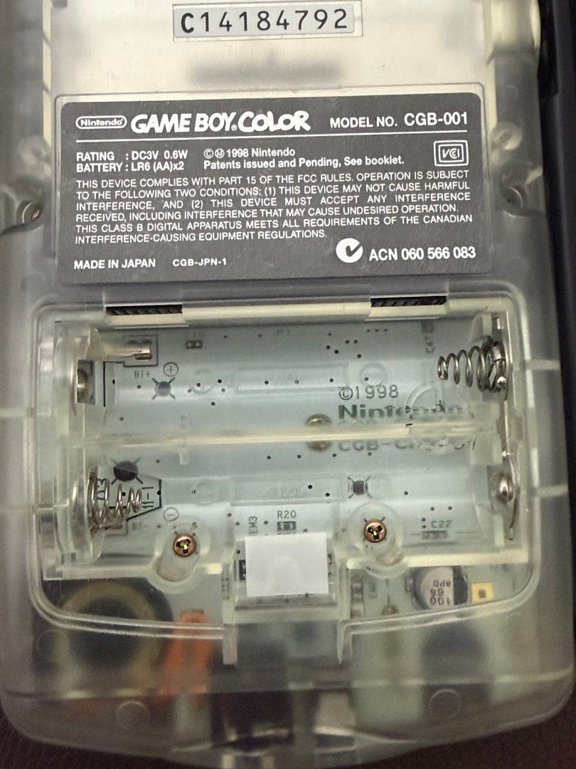 Consoles (Game Boy) Gameboy Colorcgb-001/Gameboy Mgb-001