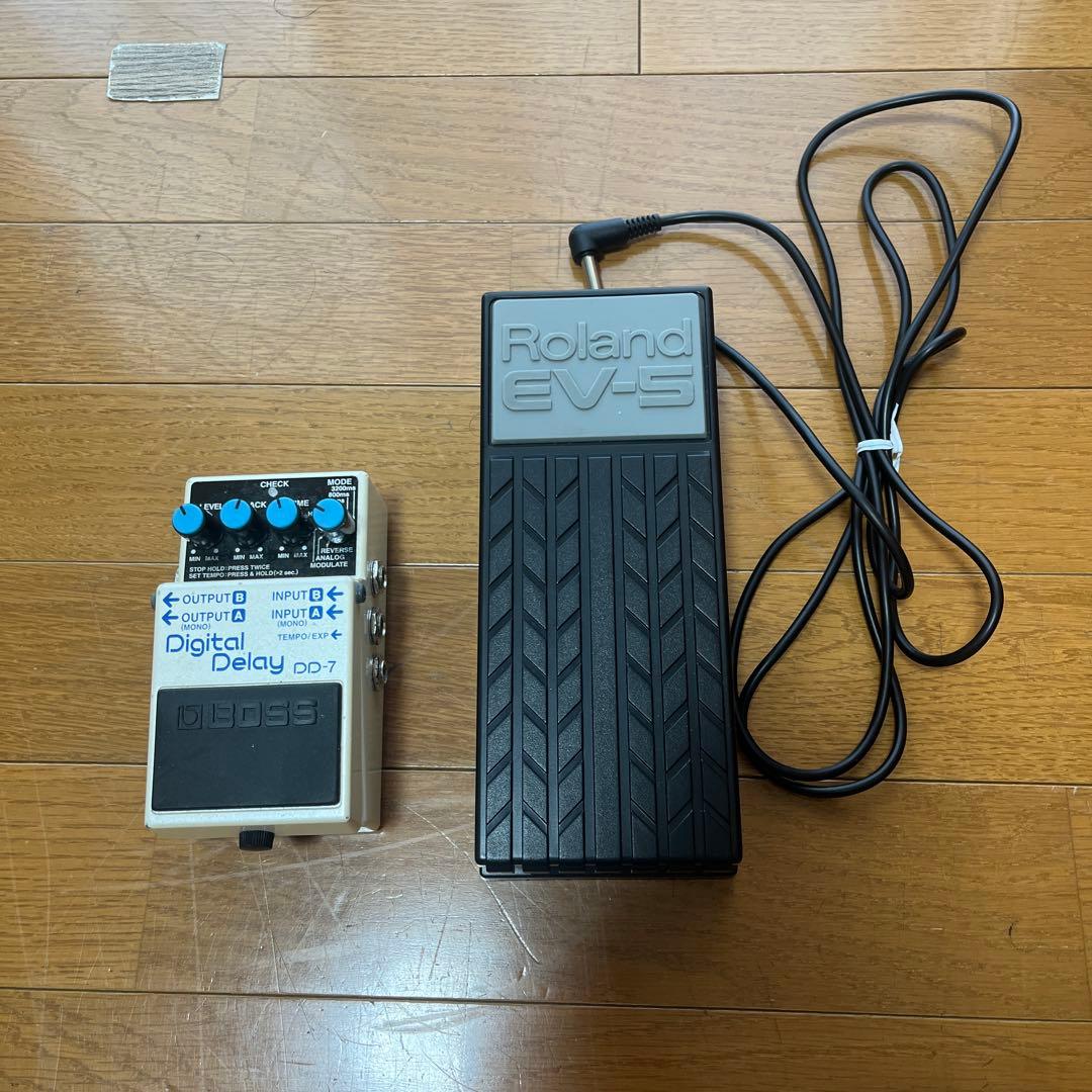 Boss Guitar Effects Units Digital Delay Dd-7 Roland Ev-5