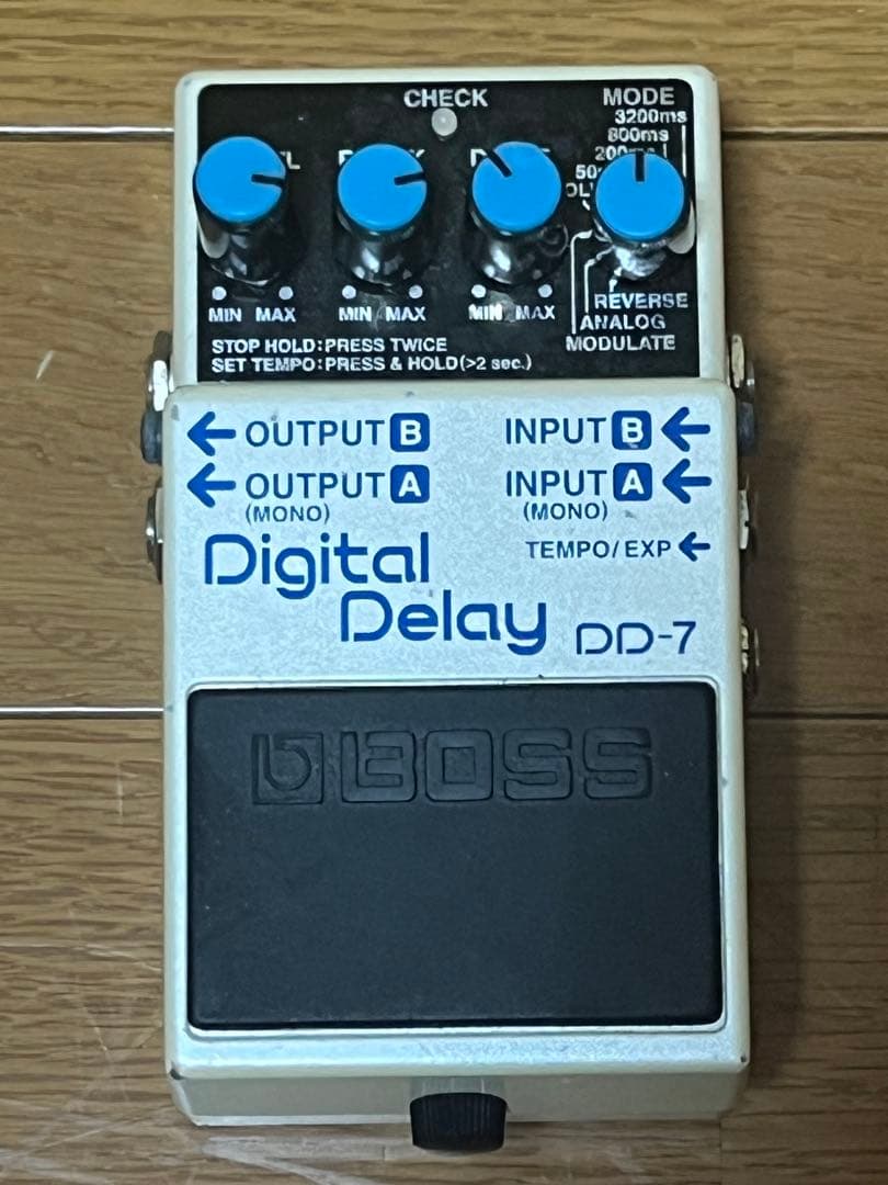 Boss Guitar Effects Units Digital Delay Dd-7 Roland Ev-5