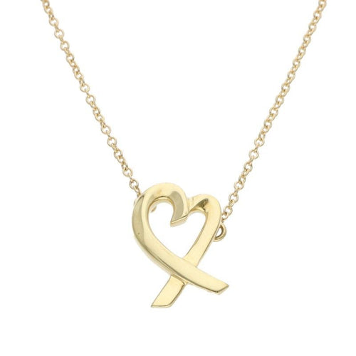 Tiffany Necklace K18Yg