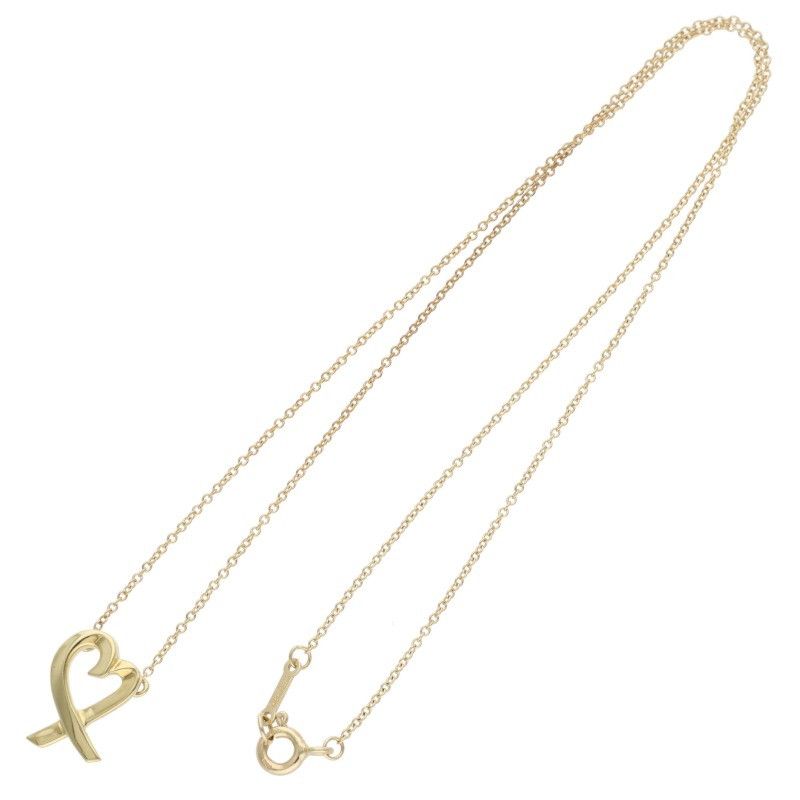 Tiffany Necklace K18Yg