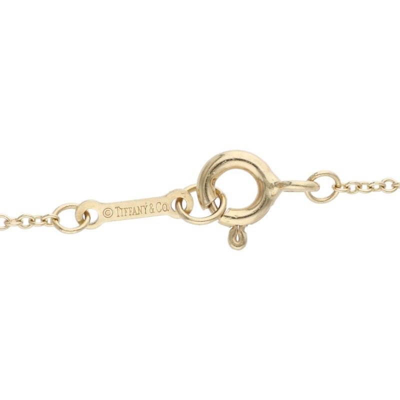 Tiffany Necklace K18Yg