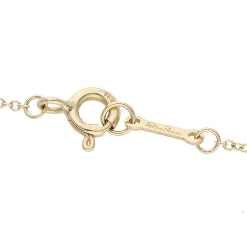 Tiffany Necklace K18Yg