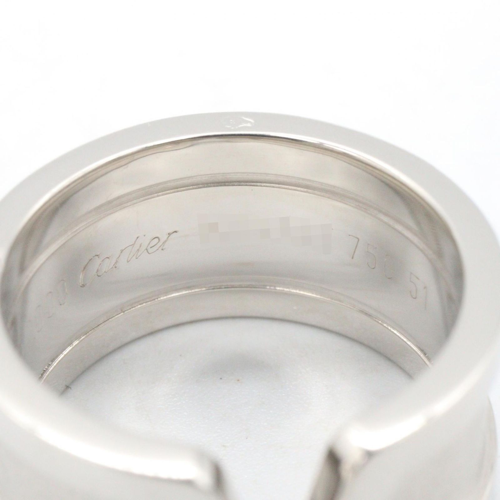 Cartier Ring C2 K18Wg Used A
