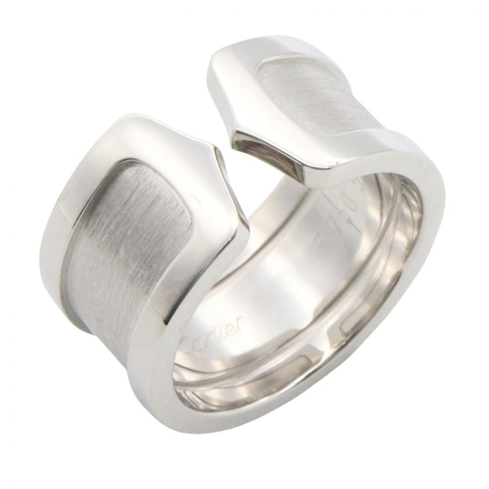 Cartier Ring C2 K18Wg Used A
