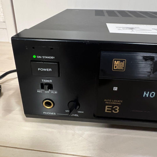 Cd, Md Cassette Decks Sony Mds-E3