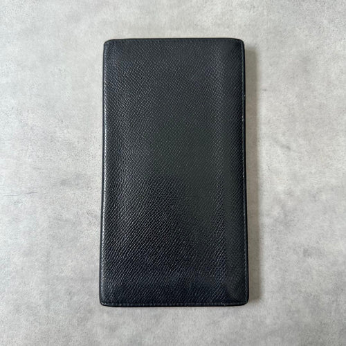 Bvlgari Long Wallets Embossed Logo Bifold Wallet