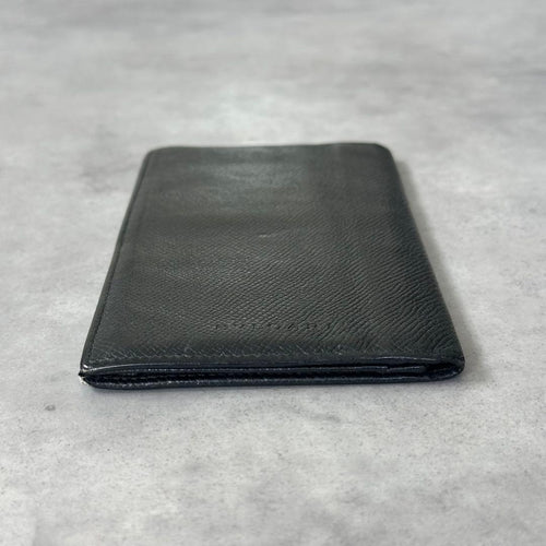 Bvlgari Long Wallets Embossed Logo Bifold Wallet