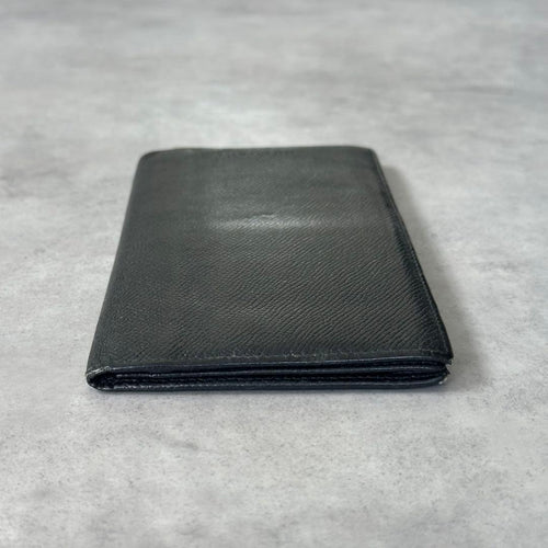 Bvlgari Long Wallets Embossed Logo Bifold Wallet