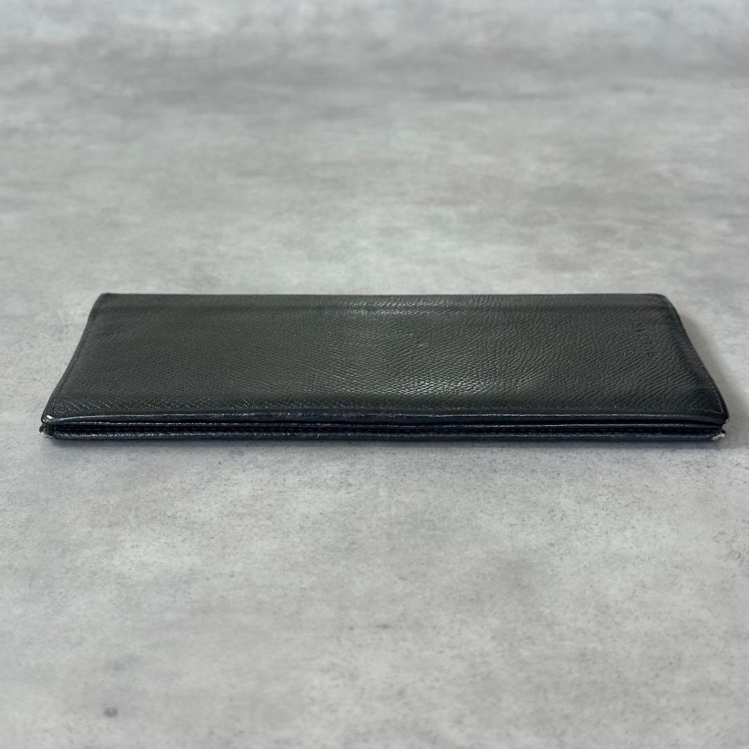 Bvlgari Long Wallets Embossed Logo Bifold Wallet