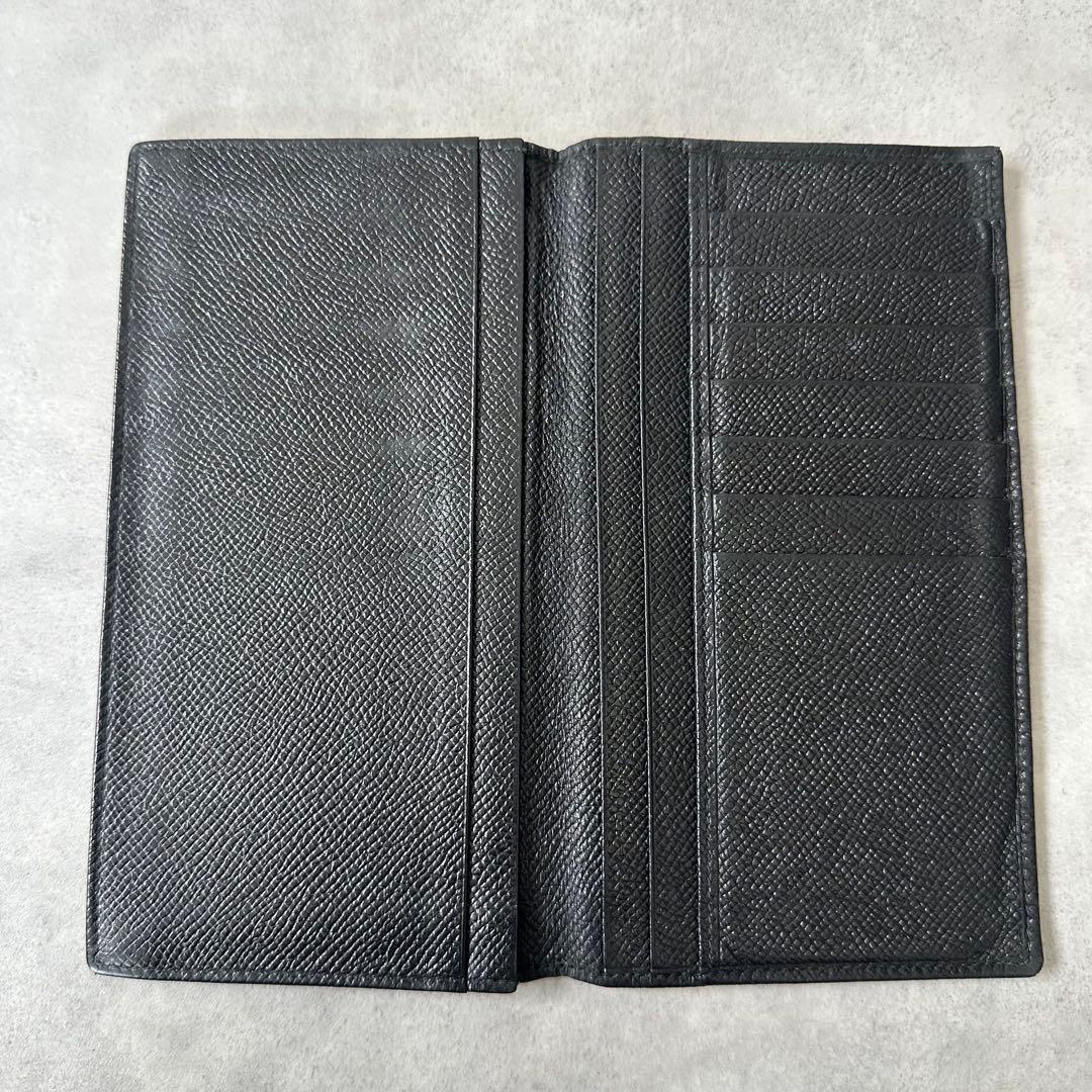 Bvlgari Long Wallets Embossed Logo Bifold Wallet