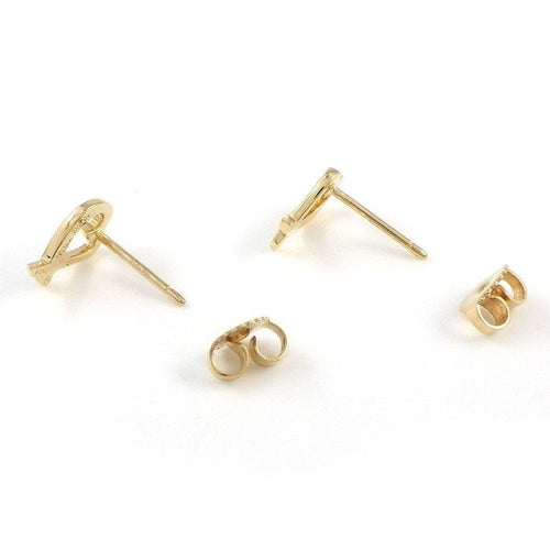 Tiffany Earrings (For Both Ears) Co. 60021164 K18Yg