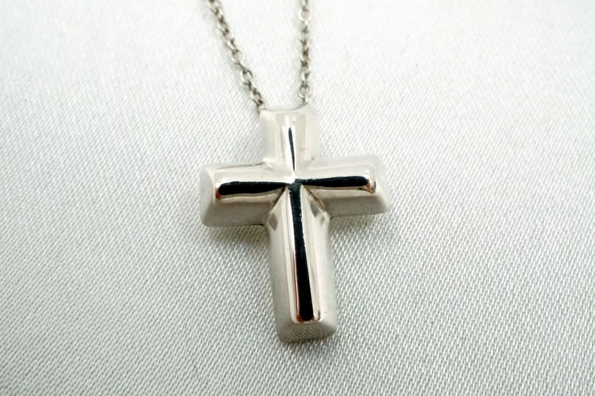 Tiffany Necklace 3.4G Sv925 Tiffany&Co. 7033J