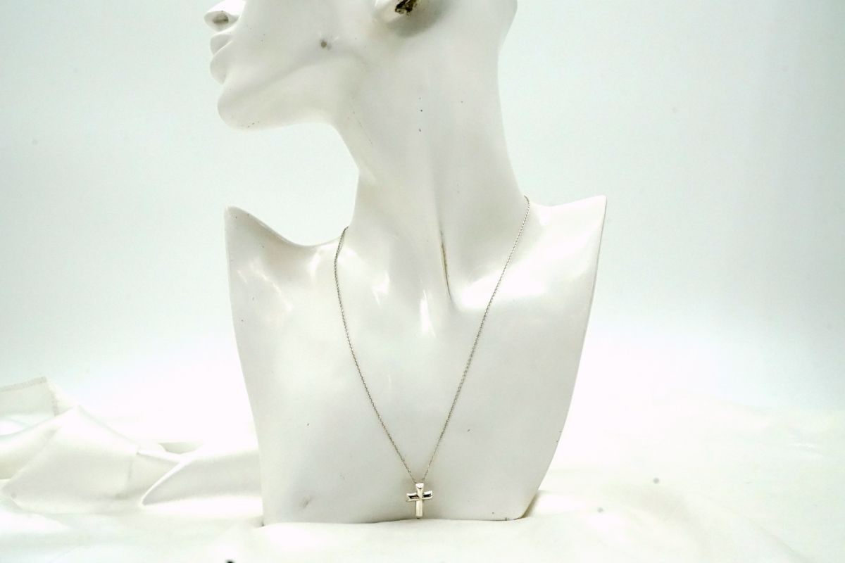 Tiffany Necklace 3.4G Sv925 Tiffany&Co. 7033J