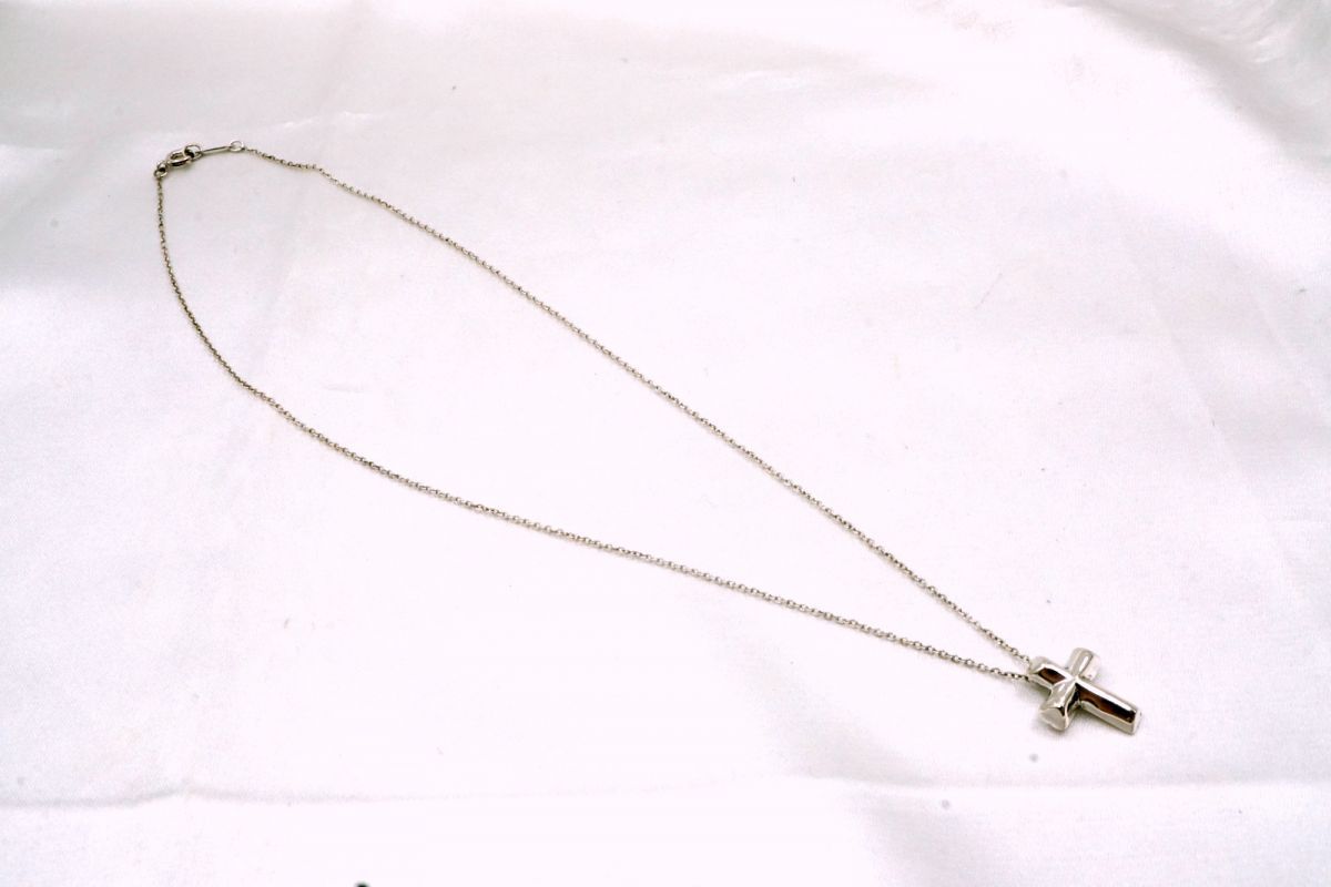 Tiffany Necklace 3.4G Sv925 Tiffany&Co. 7033J