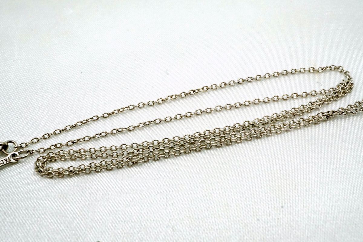 Tiffany Necklace 3.4G Sv925 Tiffany&Co. 7033J