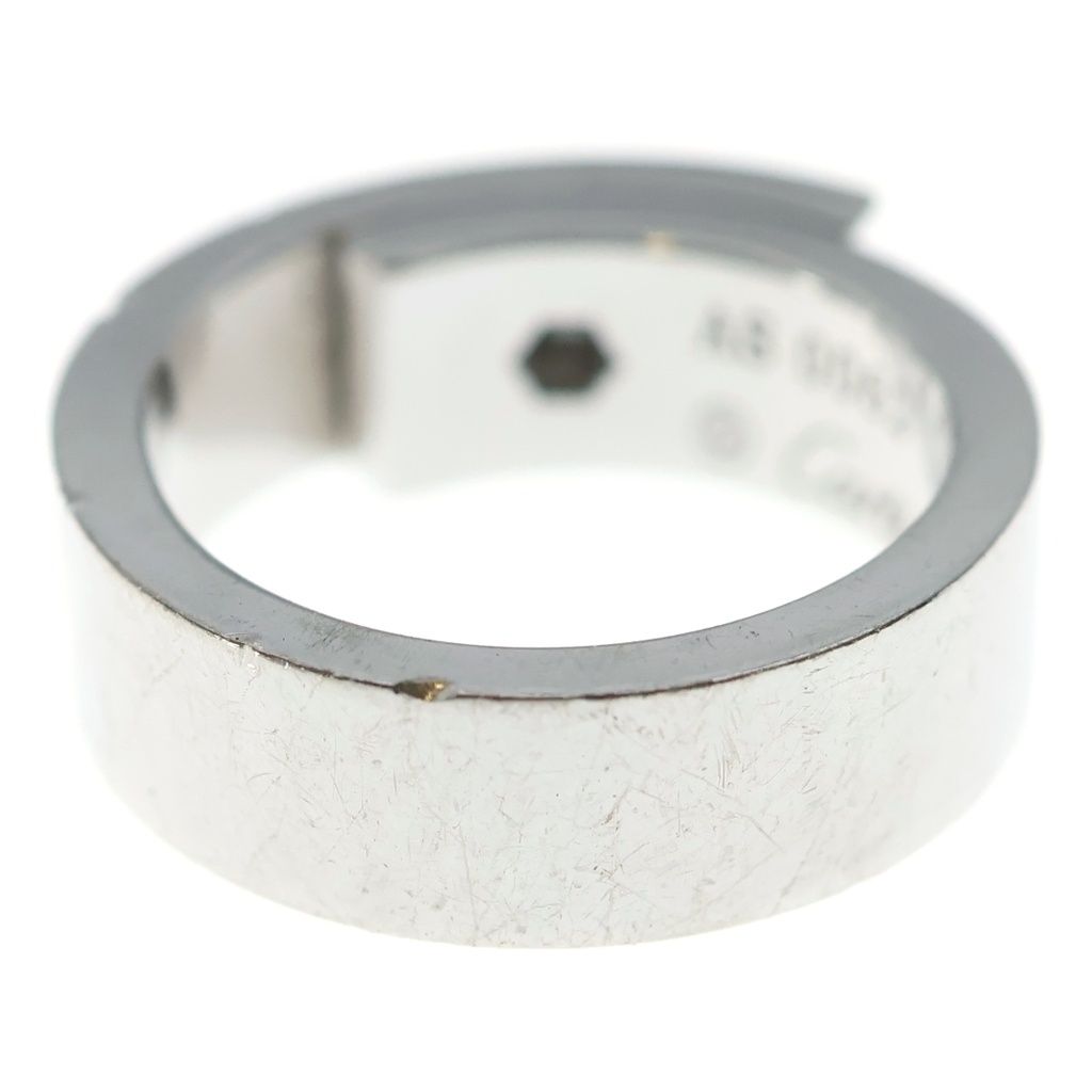 Cartier Ring 1Pd Au750 K18Wg #47