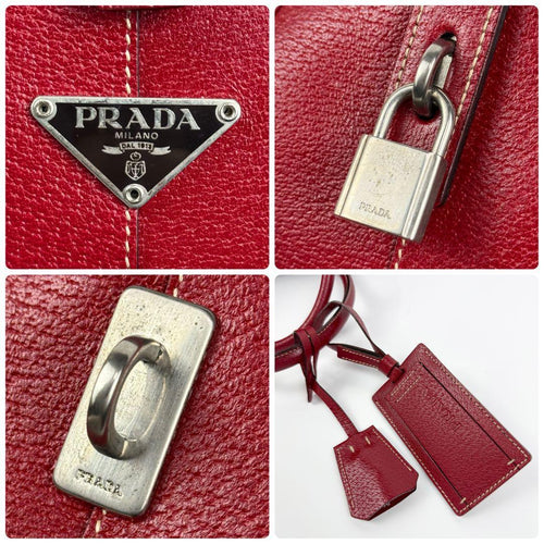 Prada Tote Bags Moro Rosso
