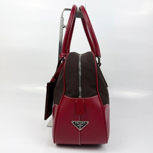Prada Tote Bag Moro Rosso
