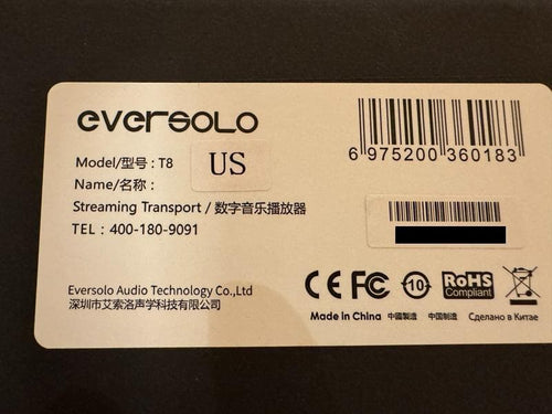 Network Players Streamers Eversolo Dmp-T8