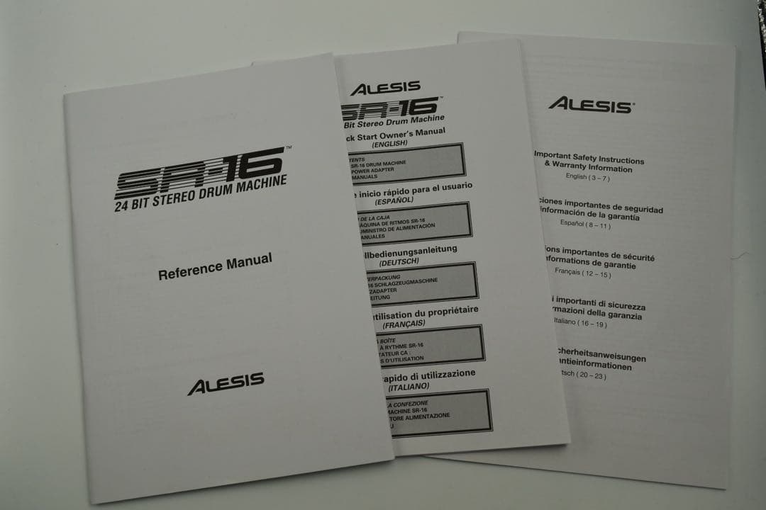 Alesis Rhythm Machines Sr-16