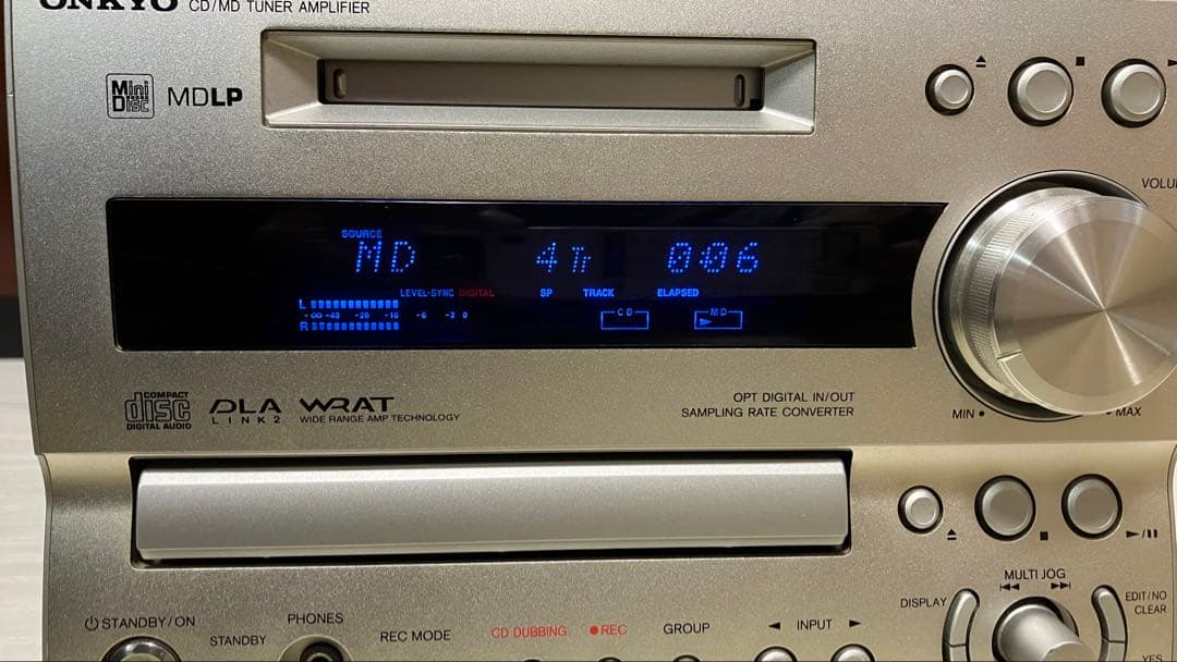 Onkyo Cd, Md Cassette Decks Fr-Un7 Dvd/Md D-N7