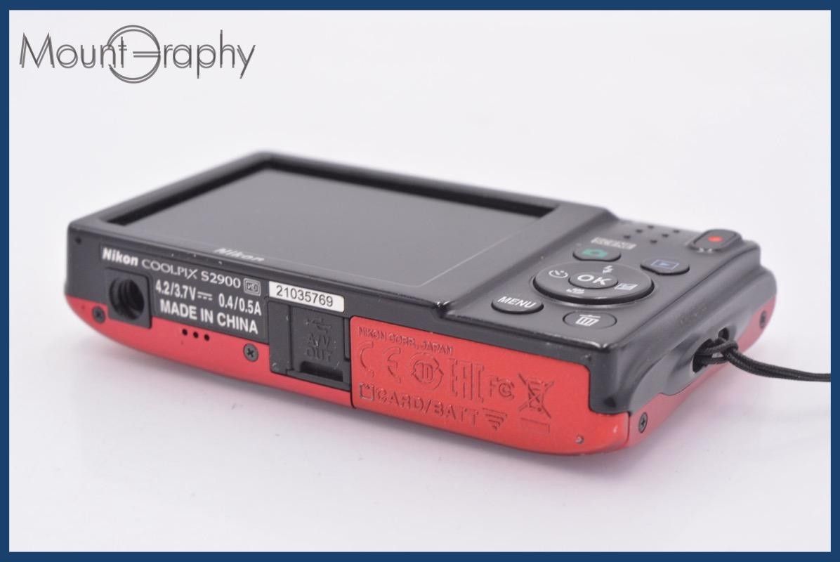 Compact Digital Camera Nikon Coolpix S2900 5X #Mj8720