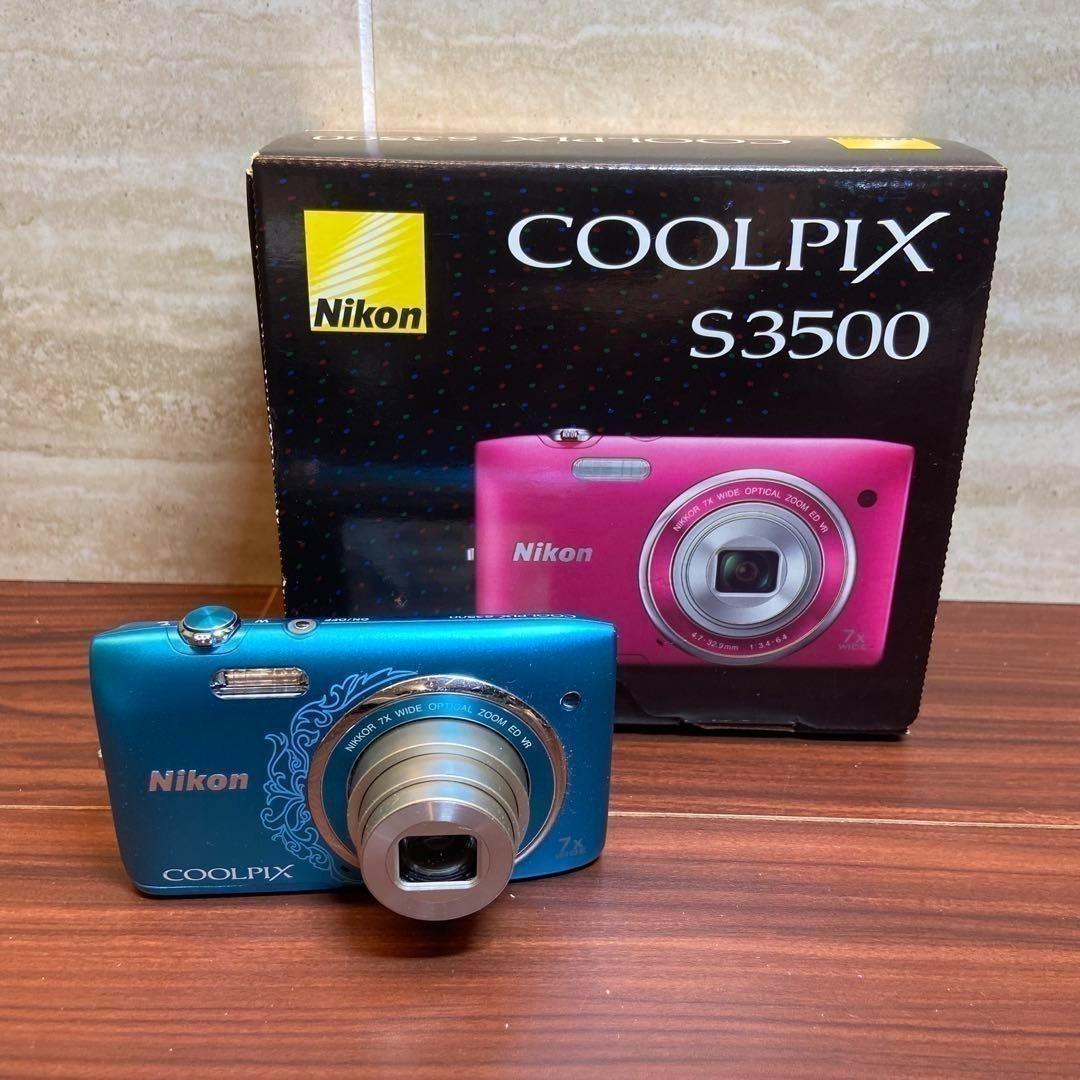 Nikon Compact Digital Camera Coolpix S3500 3427
