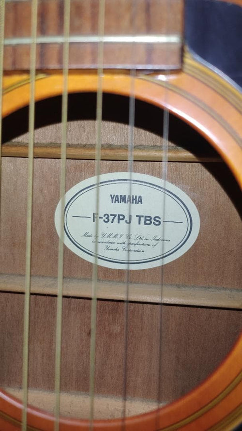 Yamaha Acoustic Guitar F37Pj Tbs