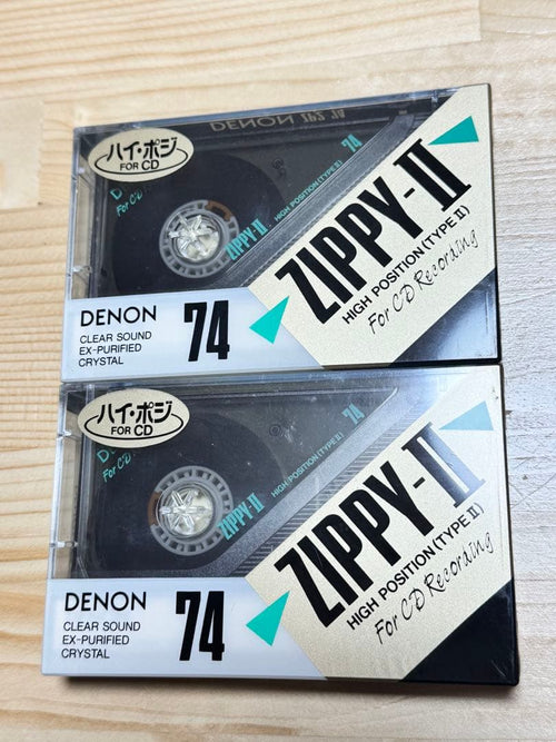 Denon Cassette Tapes Zippy Ii 74 2