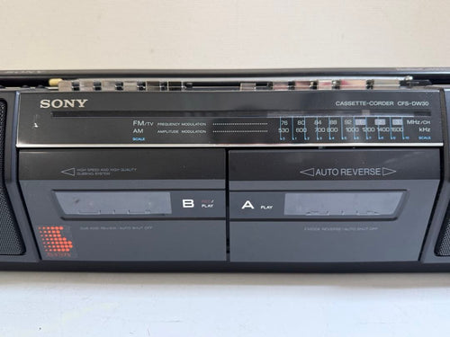 Sony Radios Radio Cassette Players Cfs-Dw30 Dodecahorn