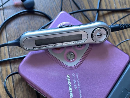 Panasonic Portable Md Players Sj-Md10