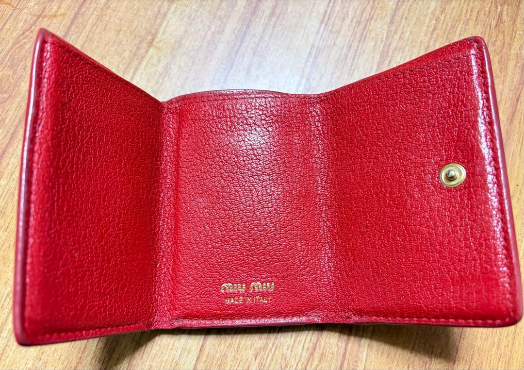 Miu Trifold Wallets Frid