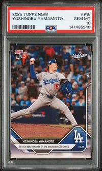 Topps Mlb Psa10