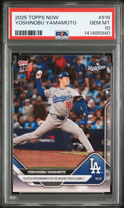 Topps Mlb Psa10