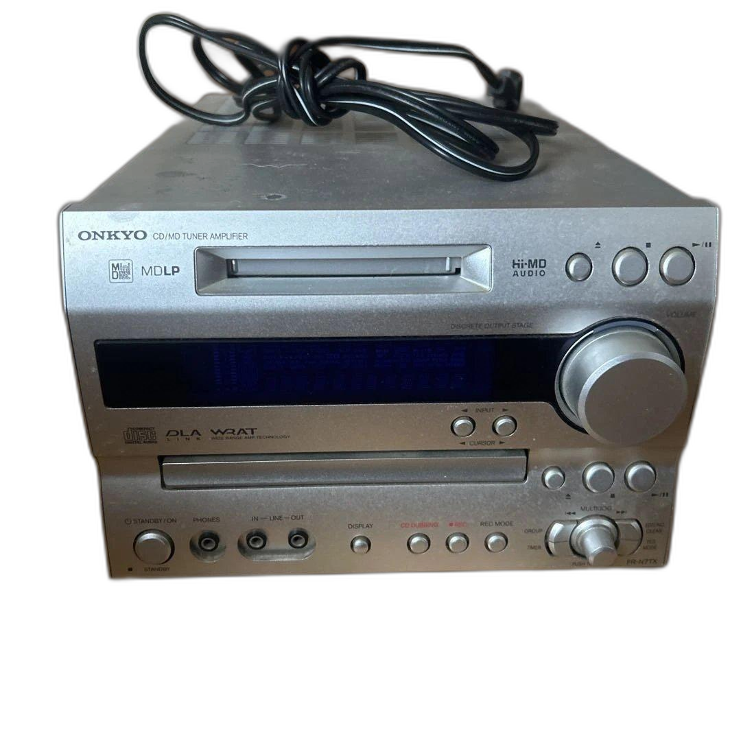 Onkyo Cd Md Cassette Deck Cd/Md Am/Fm